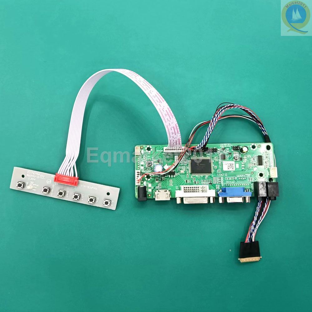 40pin LCD Driver Controller Board Monitor Kit VGA DVI Convert for LP140WH2 HD-MI