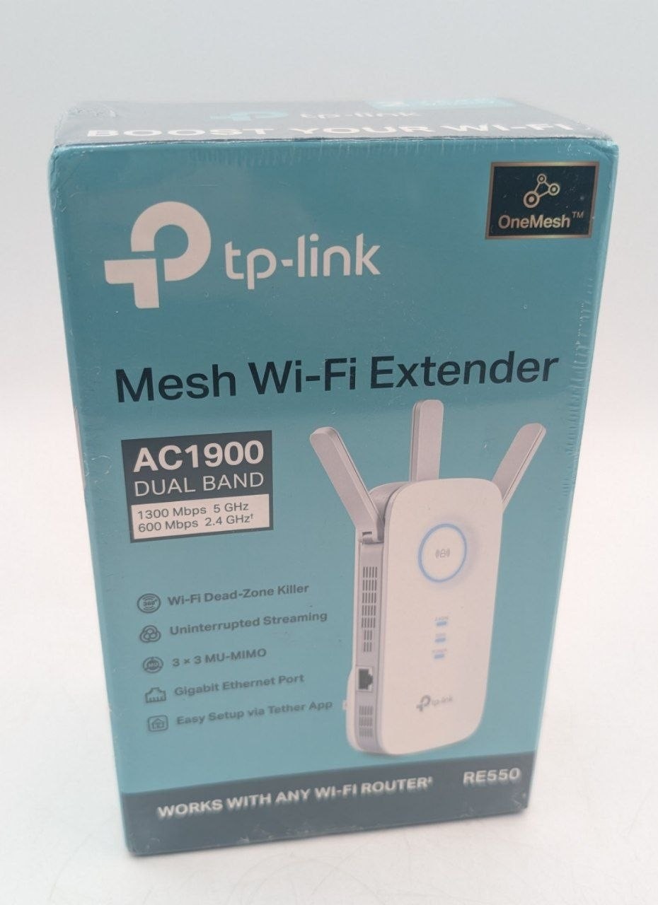 TP-Link RE550 AC1900 Dual-Band Wi-Fi Range Extender