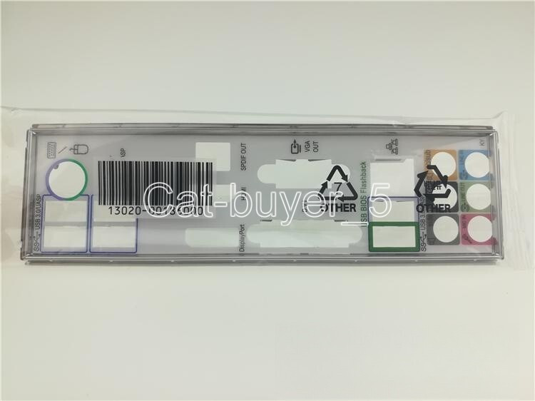 I/O Shield For ASUS Z87-PRO(V EDITION) Motherboard IO Shield Backplane