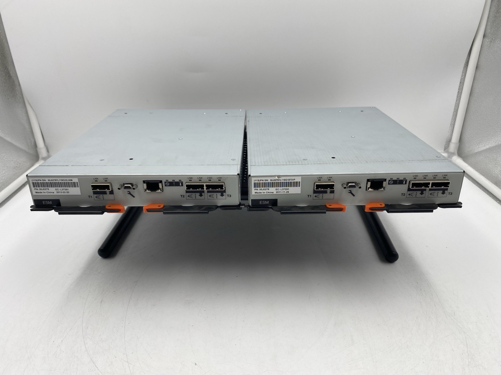 Lot of 2 IBM 00J0278 Enclosure Service Manager Controller Module