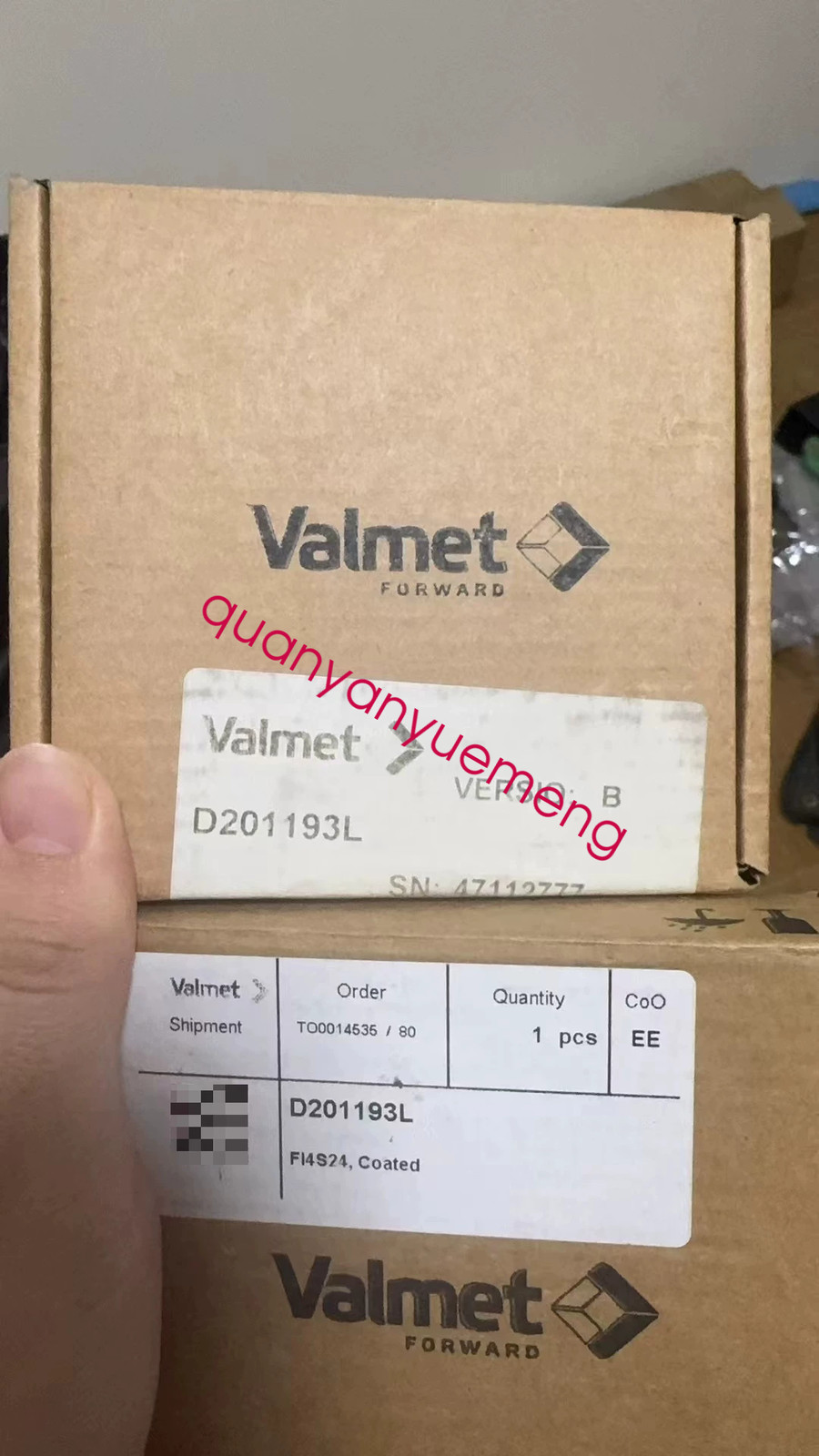 2PCS  FI4S24 D201193L Valmet module new via FedEx or DHL
