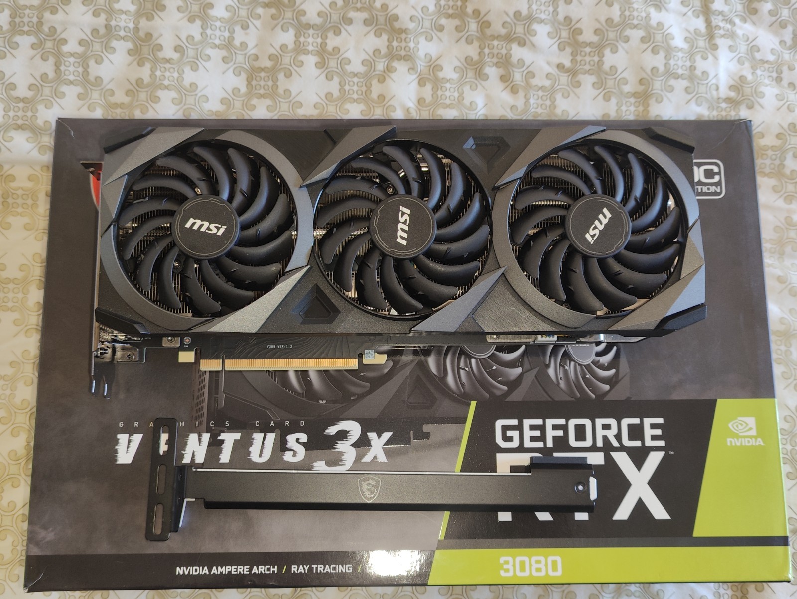 "Read Description" MSI GeForce RTX 3080 VENTUS 3X PLUS OC 10GB GDDR6X GPU