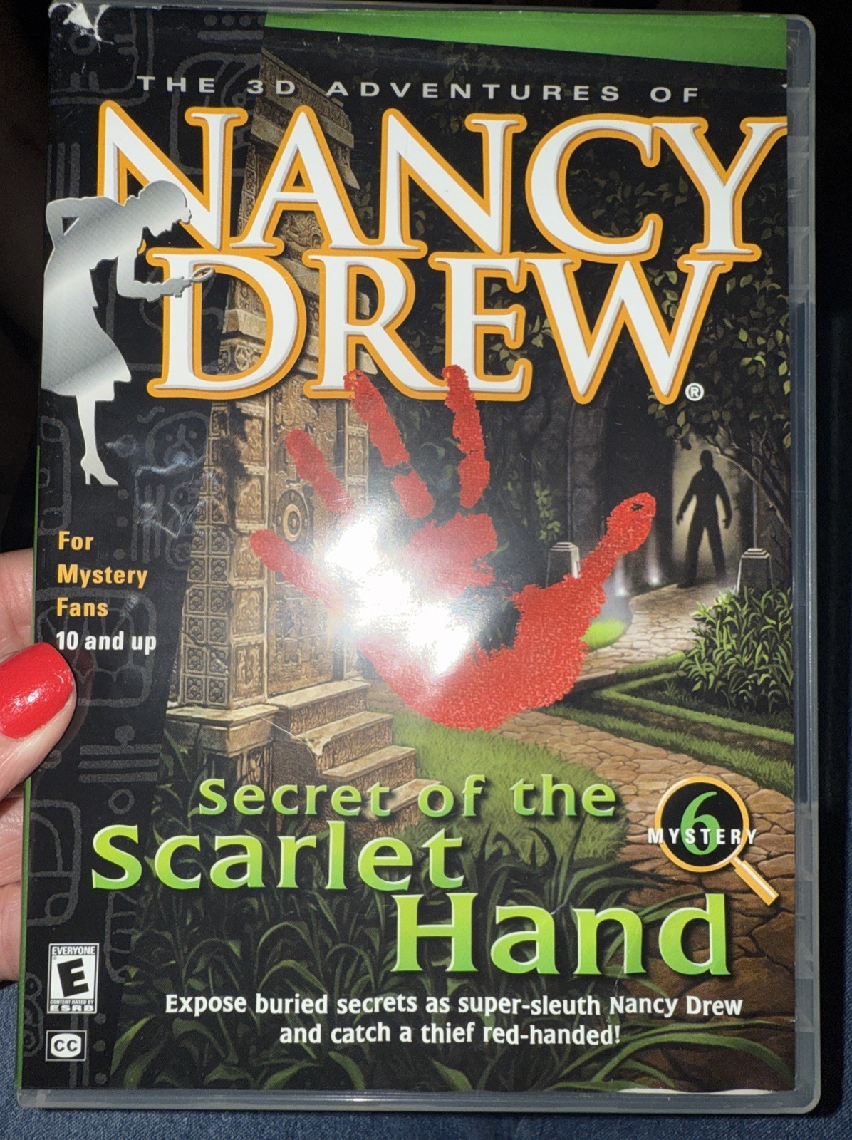 Nancy Drew: Secret of the Scarlet Hand PC CD Maya curator detective mystery game