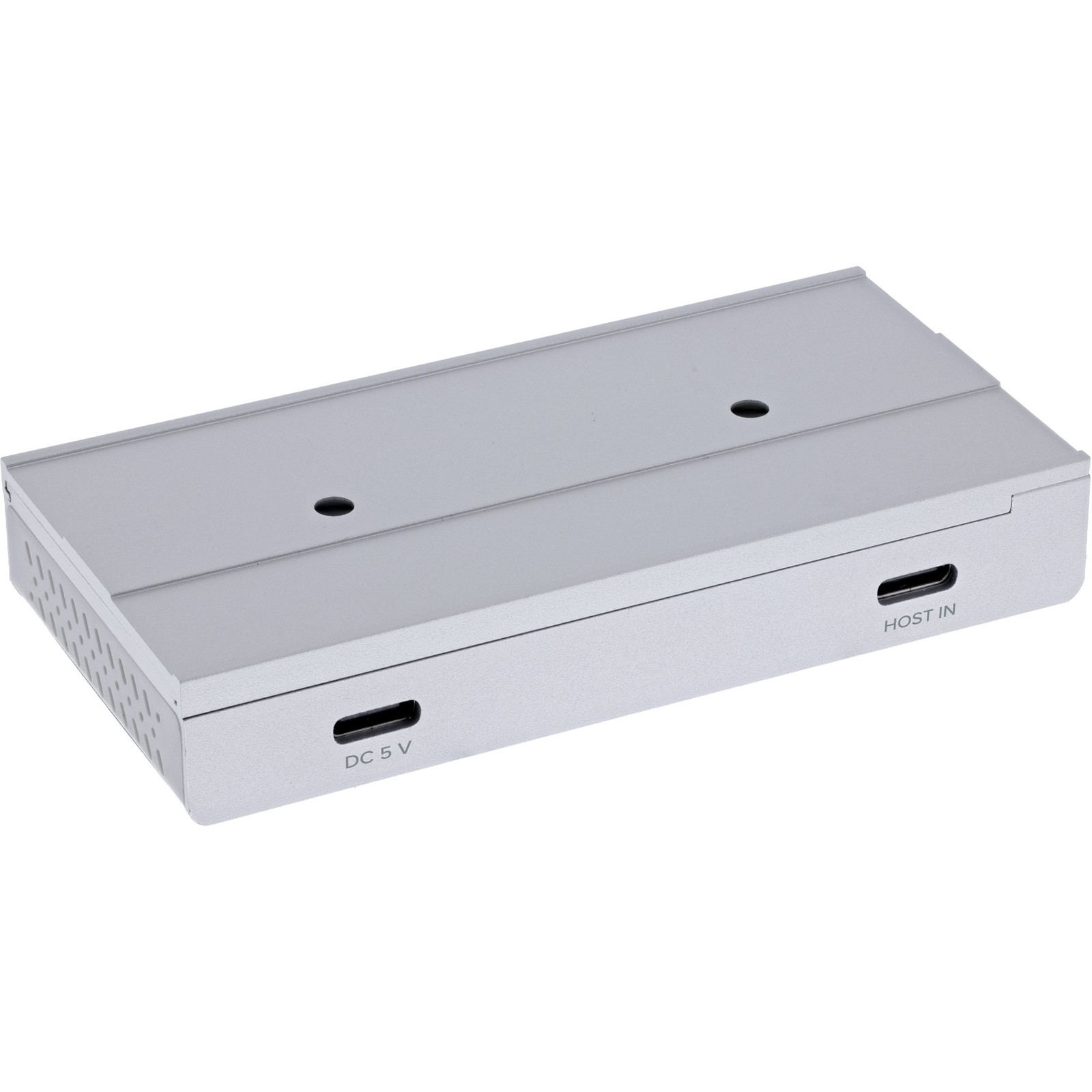 35395M InLine 4-Port Magnetic USB Hub 2x USB-C USB-A 10Gb/s Aluminum Enclosure ~D~