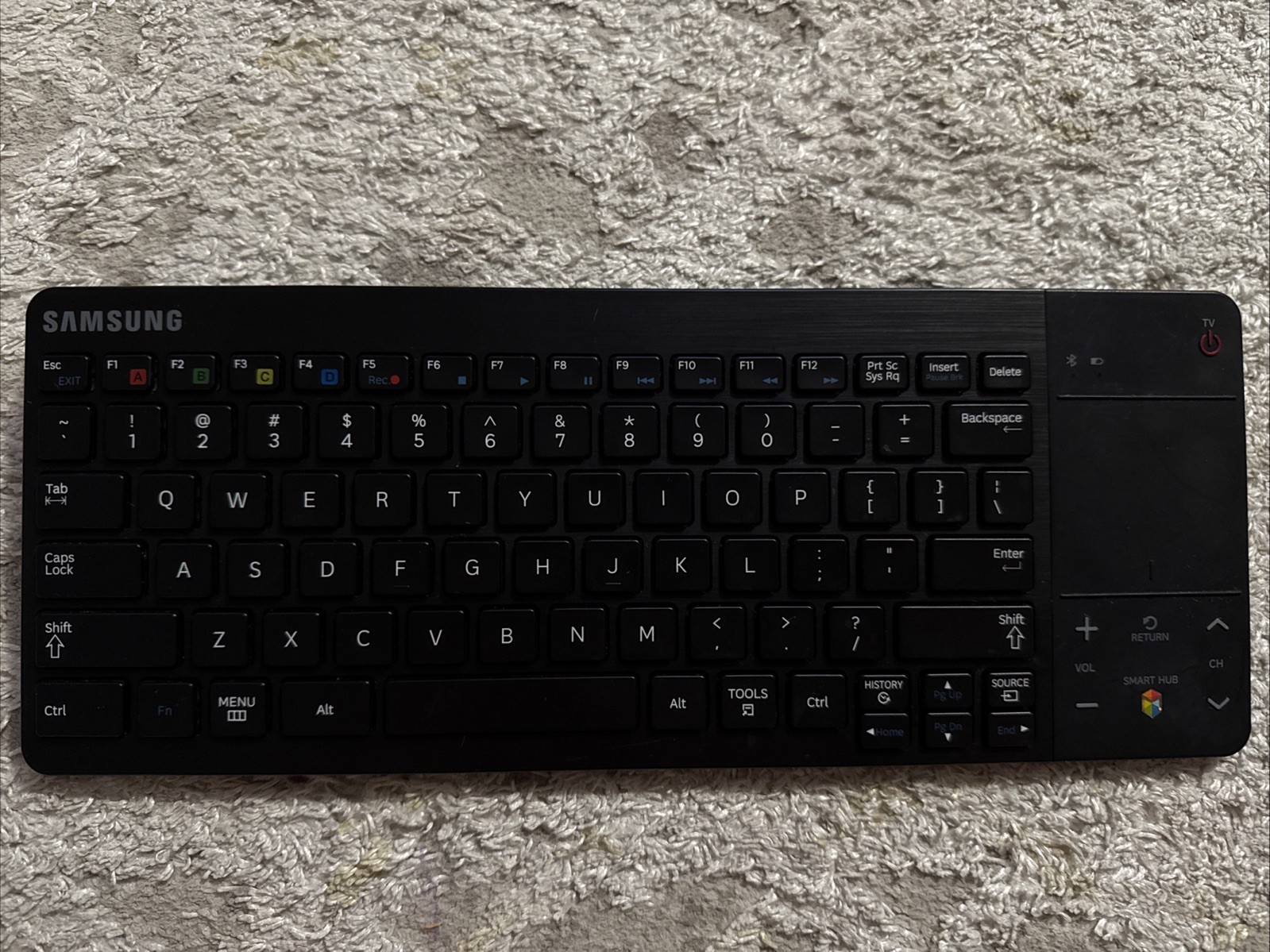 Samsung VG-KBD1000 Wireless Bluetooth Keyboard & Touchpad for Smart TV