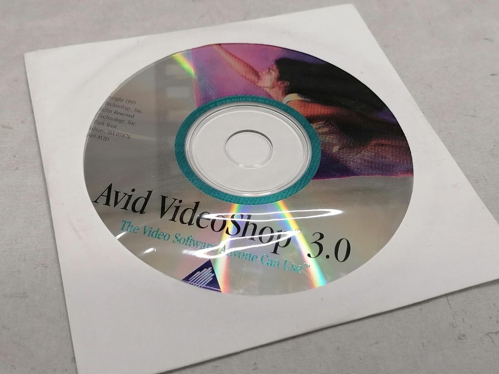 Vintage 1995 Avid VideoShop 3.0 Software Disc
