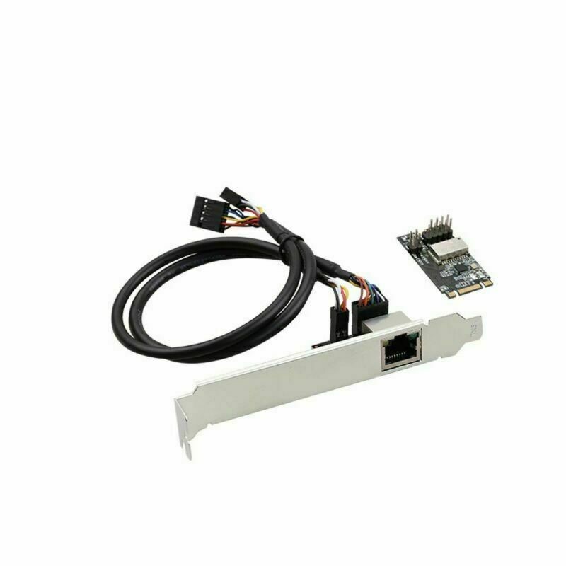 XT-XINTE M.2 B-Key M-key to RJ45 Ethernet MINI PCIE Gigabit Network Adapter Card