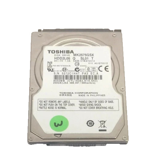 MK2575GSX HDD2L05 GENUINE TOSHIBA HARD DRIVE