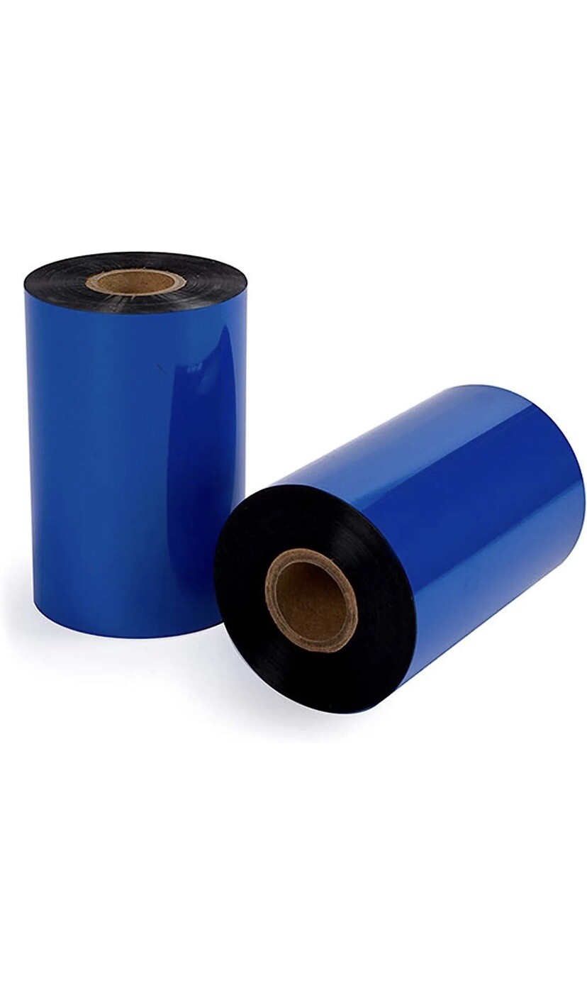 4.33" x 1345'	Thermal Transfer Wax Ribbon 110x410 Sato 1" Core 24 Rolls In Case