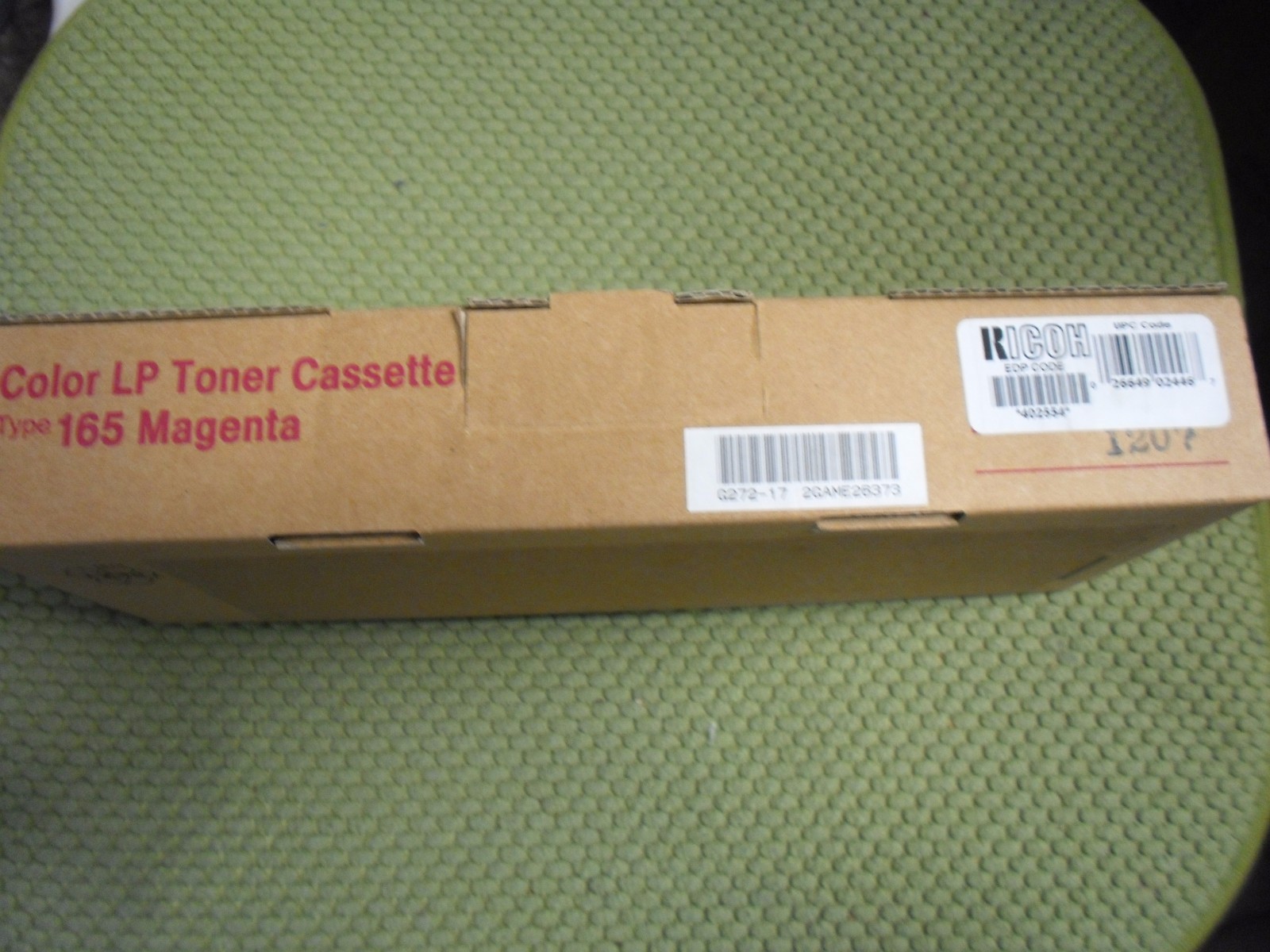 New  Genuine Ricoh CL3500 CL3500N Magenta Toner Cartridge type 165 402554