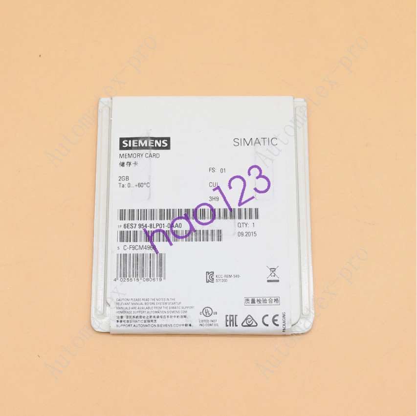 Siemens 6ES7954-8LP01-0AA0 Memory Card Ship UPS/FedEx NEW