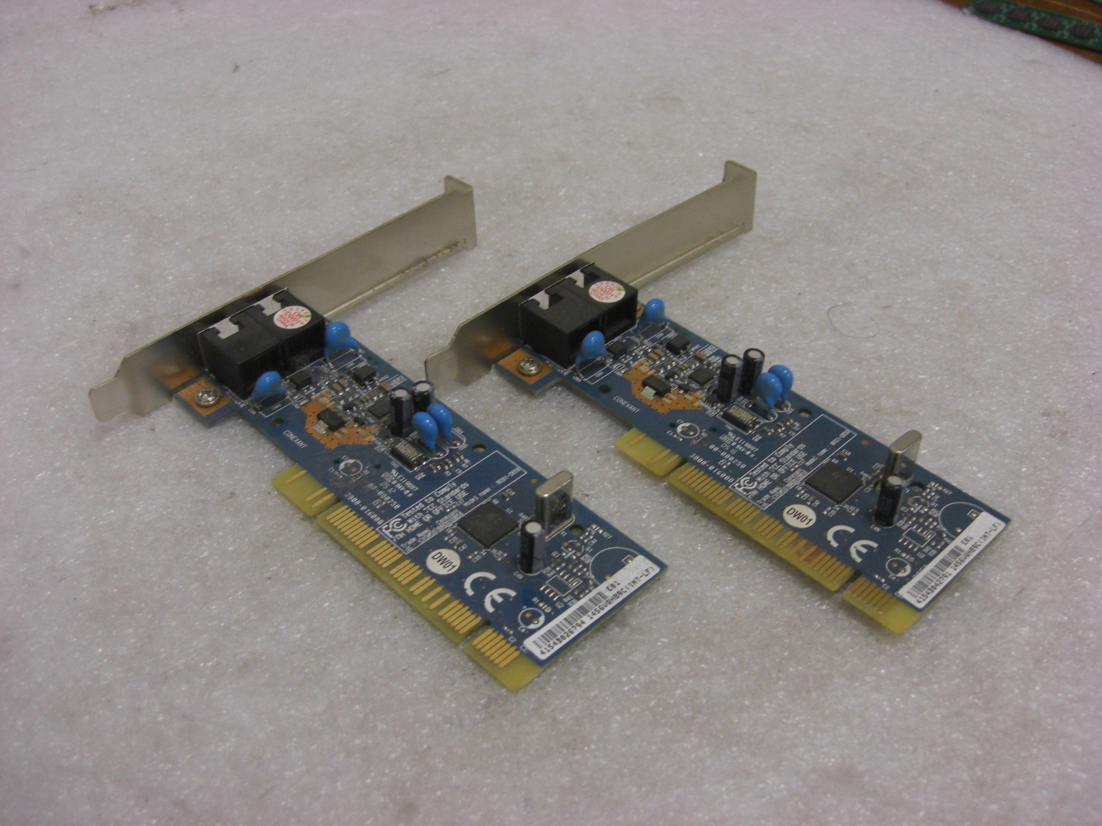 LOT OF TWO Dell 0n8507 conexant rd01-d850 modem pci card