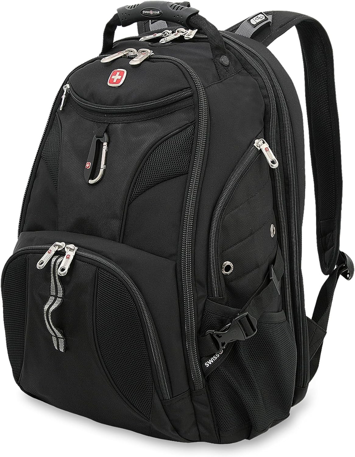1900 Scansmart TSA 17 Laptop Backpack, Black, 19-Inch