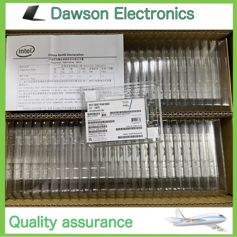 New Dell 0191PH Intel D7 P5500 3.84TB 2.5" NVMe PCIE GEN 4 SSDPF2KX038T9TP SSD