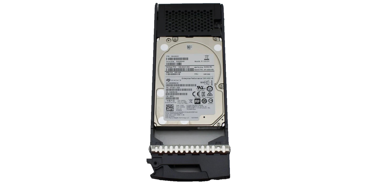 NetApp 900GB 10K 12Gbps SAS 2.5" 128MB Cache HDD 108-00222+A0 | ST900MM018
