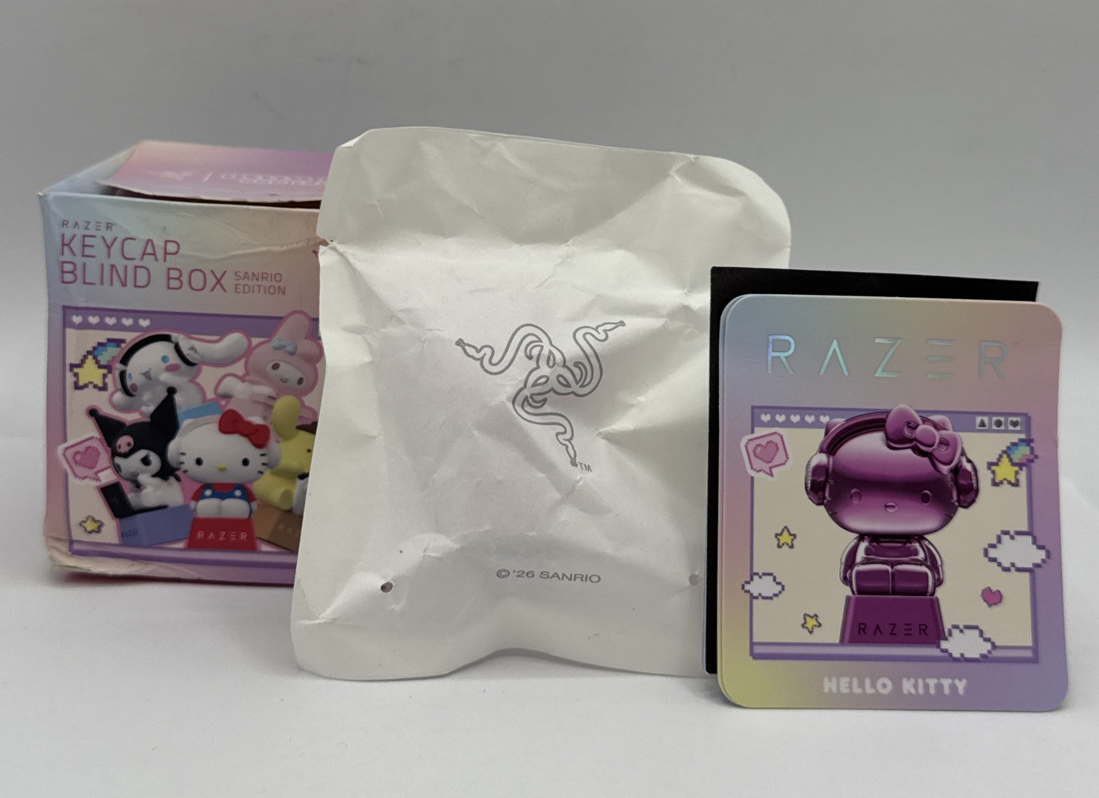 Razer Keycap Blind Box Sanrio Edition -  Ultra Rare  1/24 SECRET 