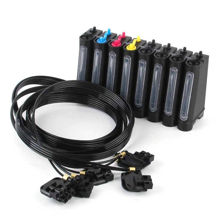 8 Color Empty Ink System R1800 CISS For Epson  R1800 R800 R 800  DTF Printer