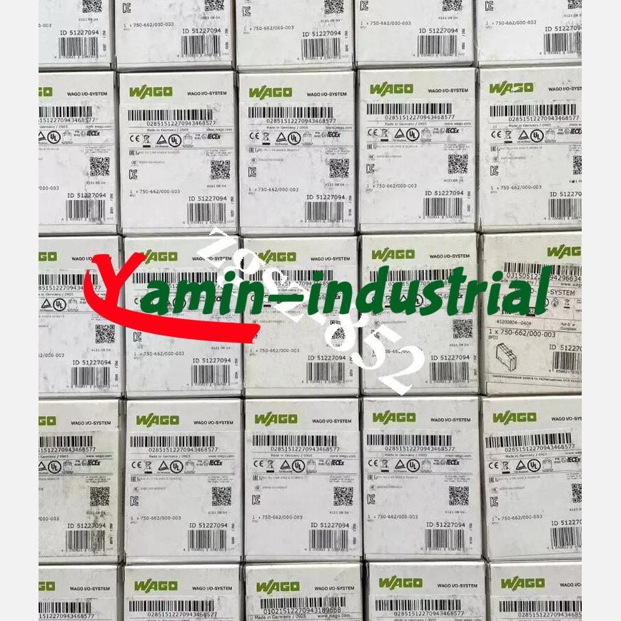 750-662/000-003 WAGO Module Brand New Fast Shipping FedEx or DHL