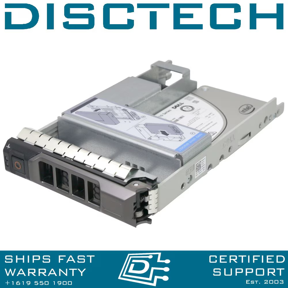 Dell 960GB SATA SSD 6Gbps for T630 R730 PowerEdge Gen13 Read Intensive RI 3.5 In