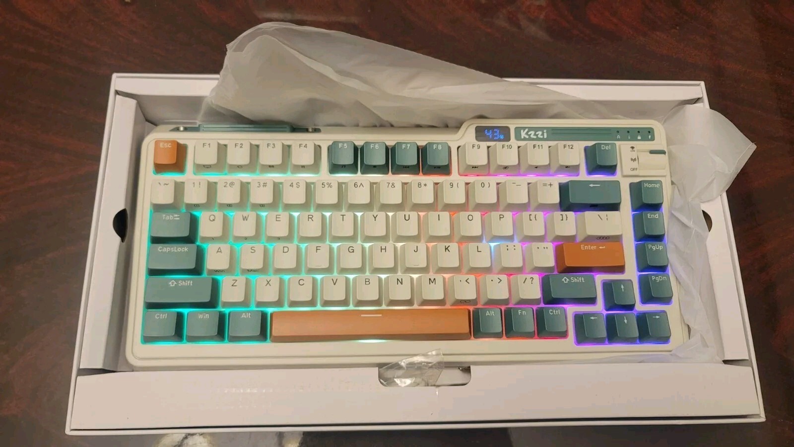 KZZI K75 PRO Wireless Gasket Mechanical Keyboard