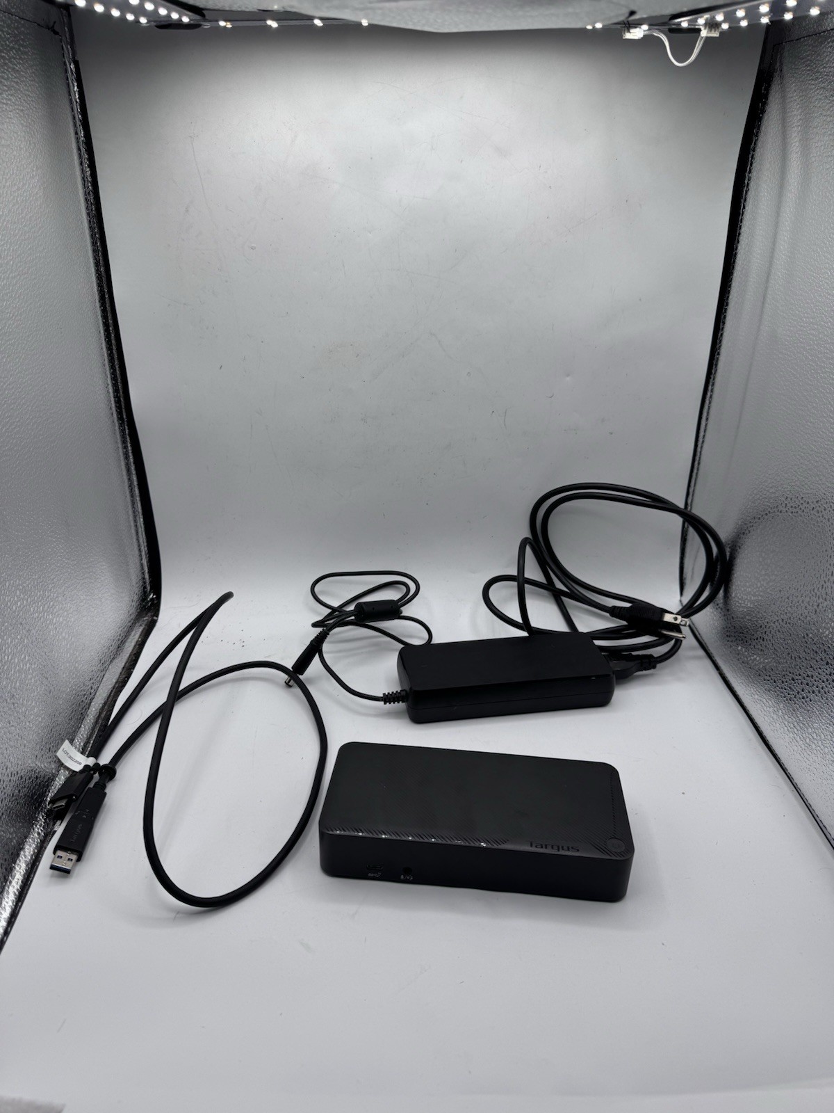 Targus DOCK182-A1 USB-C Dock Dual 4K DisplayLink 100W PD HDMI DP used