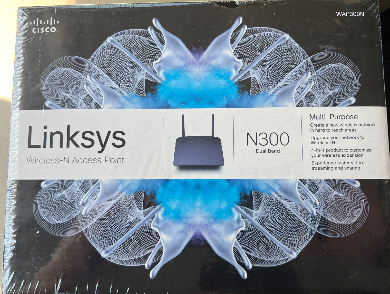 LINKSYS Wireless-N Range Extender Network Boost N300-RE1000