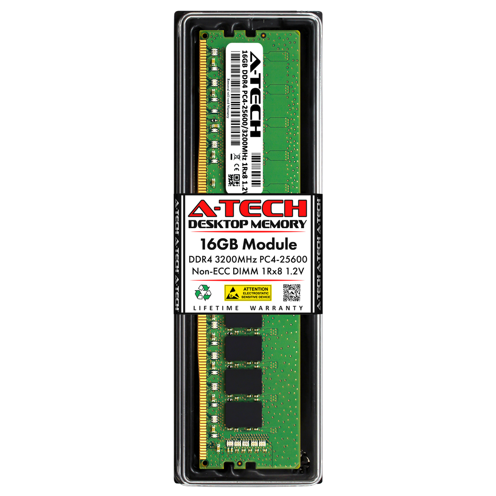 16GB DDR4 PC4-25600 DIMM (Replacement for Samsung M378A2G43AB3-CWE) Memory RAM