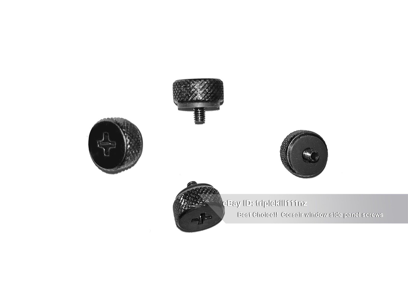3rd Party Glass Panel Screws for Xigmatek Gemini Arctic tower case
