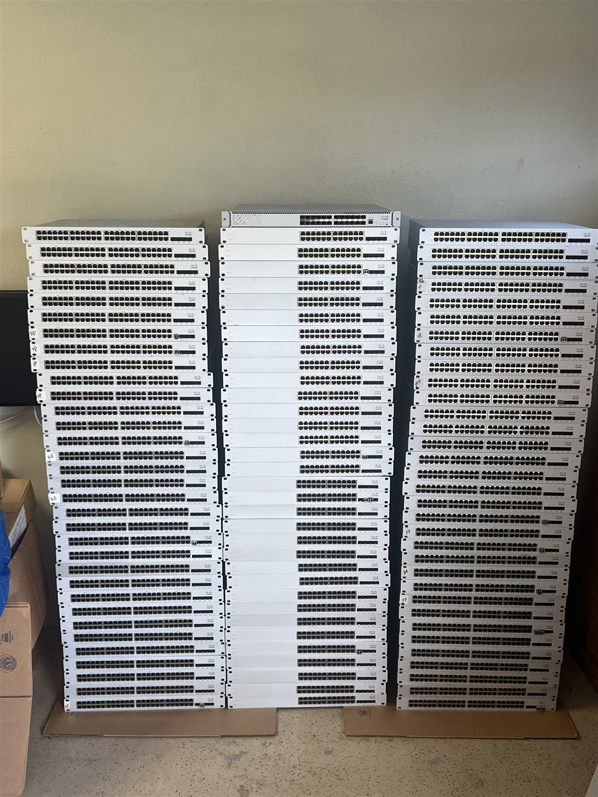 Cisco Meraki 10pcs MS320-24P-HW 600-20060 UNCLAIMED/TESTED 10x 24 Port Ethernet