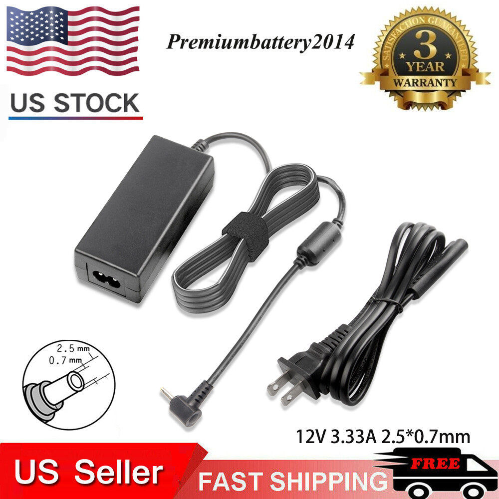 Charger for Samsung Chromebook XE303C12 Adapter Power Supply Cord AC DC Power US