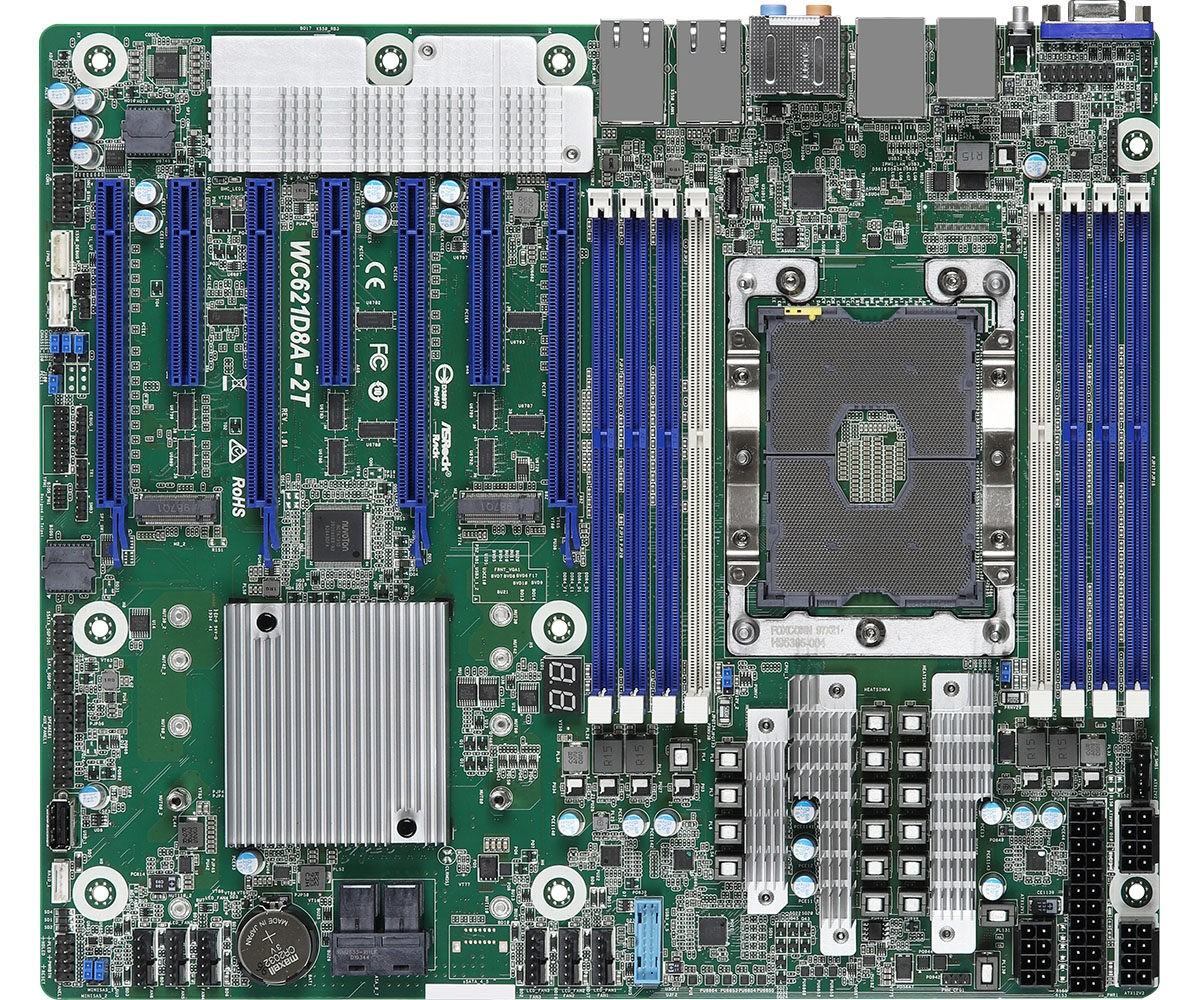 ASRock Rack WC621d8a-2t Support w-3175x 8275cl 8284 high-power overclocking