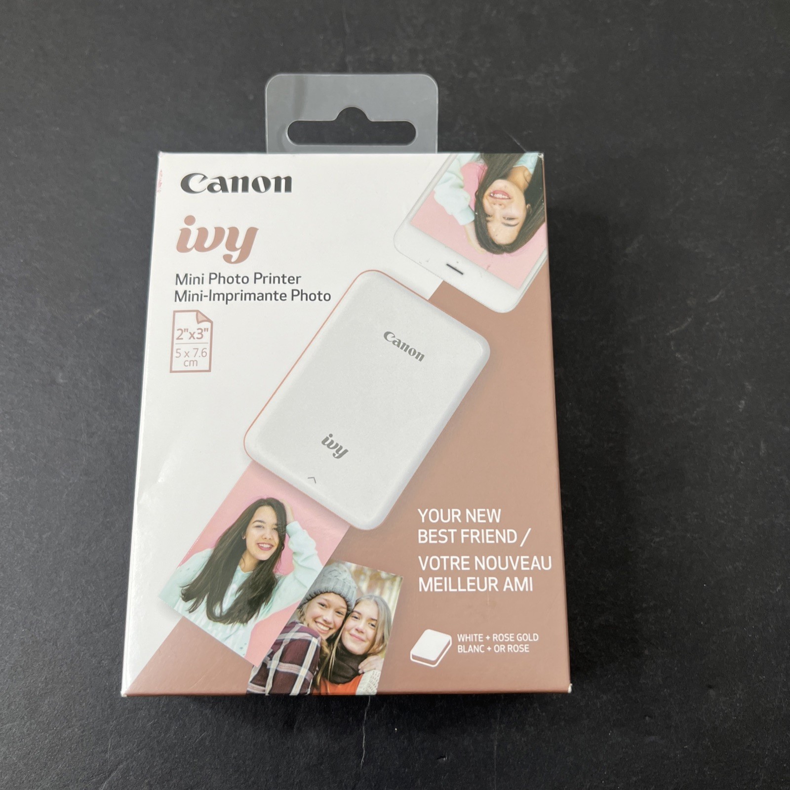 Canon Ivy Mini Mobile Photo Printer - Rose Gold Brand New