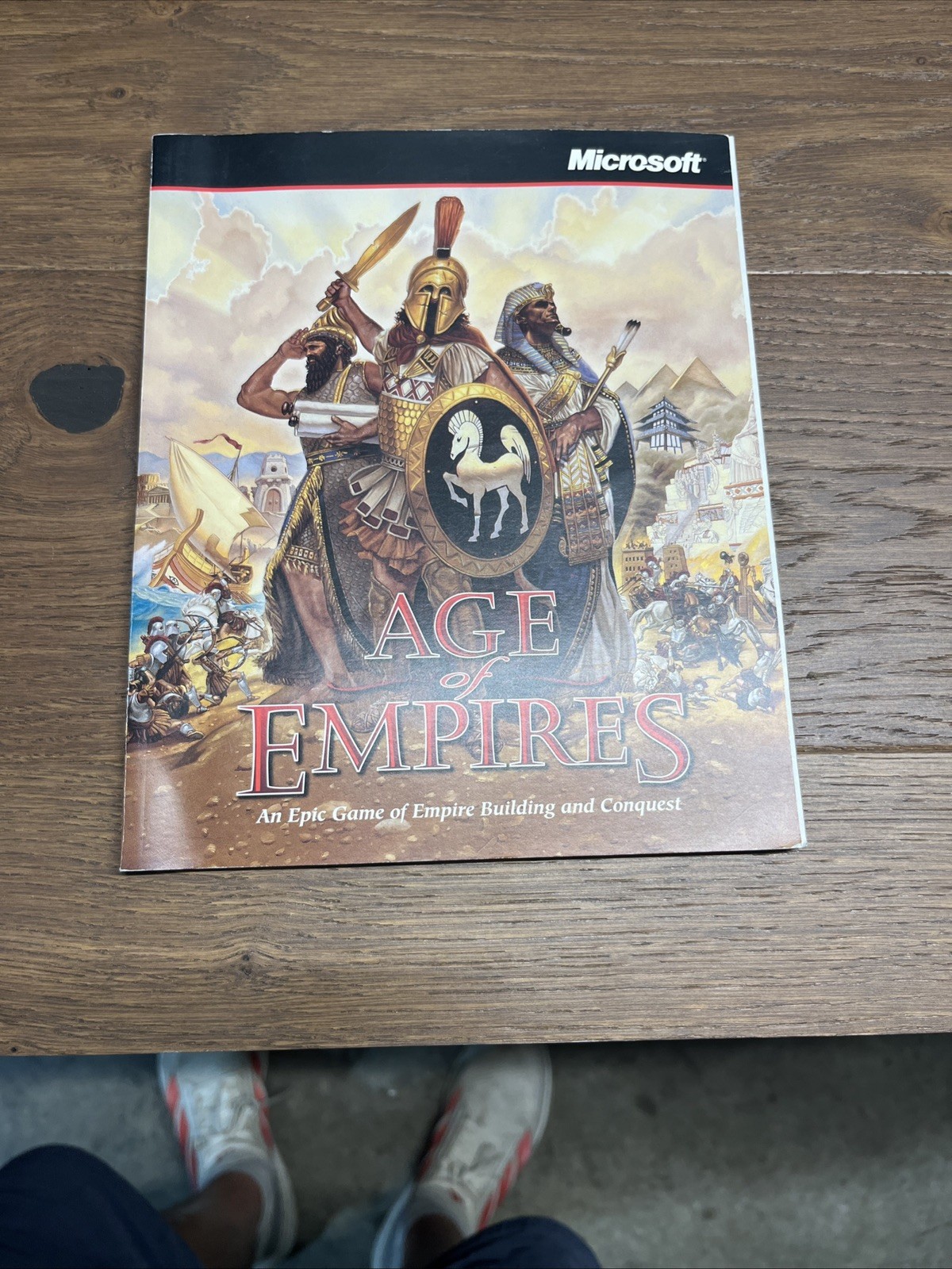 AGE OF EMPIRES, 1997 Microsoft Strategy Guide. Book Only