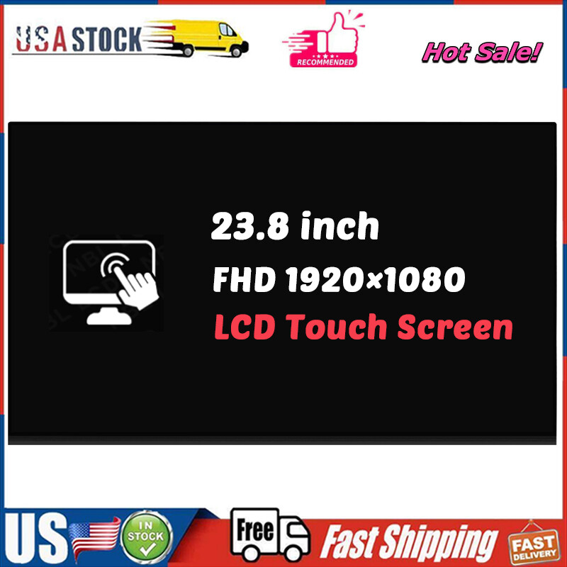 For HP AIO 800 G9 PN: N08198-001 23.8" FHD LCD Touch Screen Replacement Display