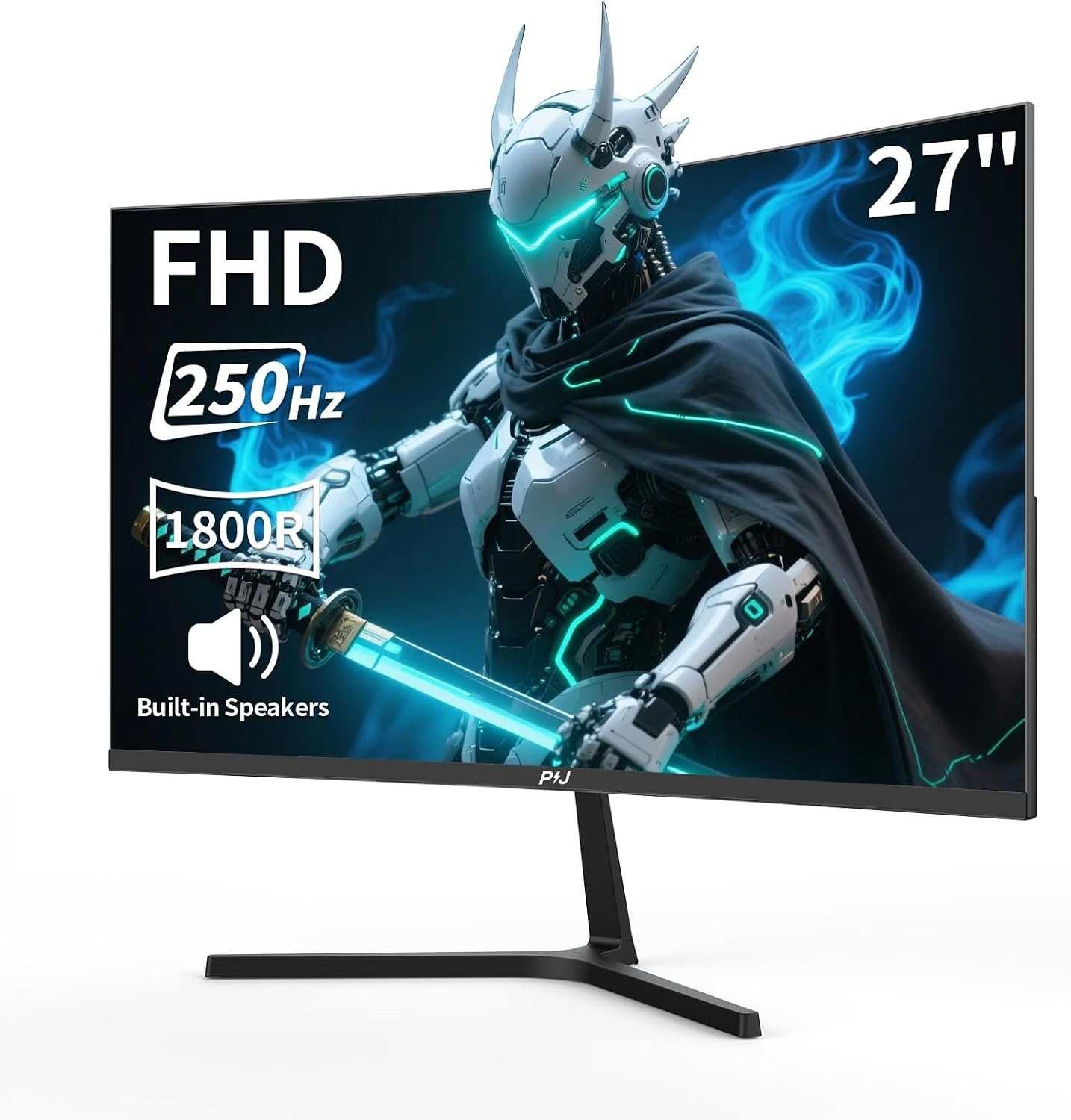 Immersive 27-Inch Curved Monitor - 250Hz Refresh & FreeSync Technology
