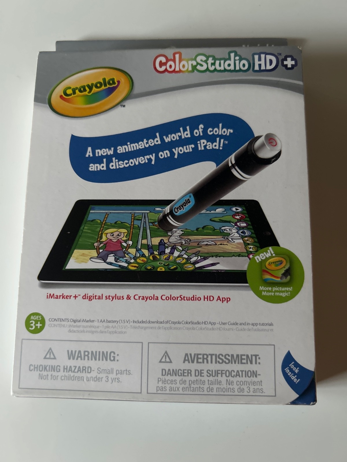 Crayola Color Studio HD iMarker Digital Stylus +Crayola ColorStudio HD App NEW