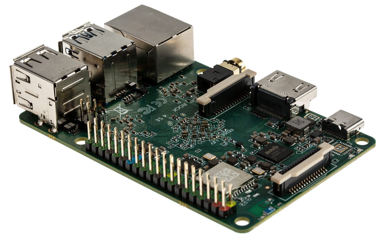 Okdo ROCK 4 Model SE 4 GB Single Board Computer RS114SE-D4W2P1 FROM JAPAN