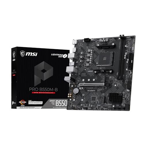 MSI PRO B550M-B Micro-ATX Motherboard MB6989