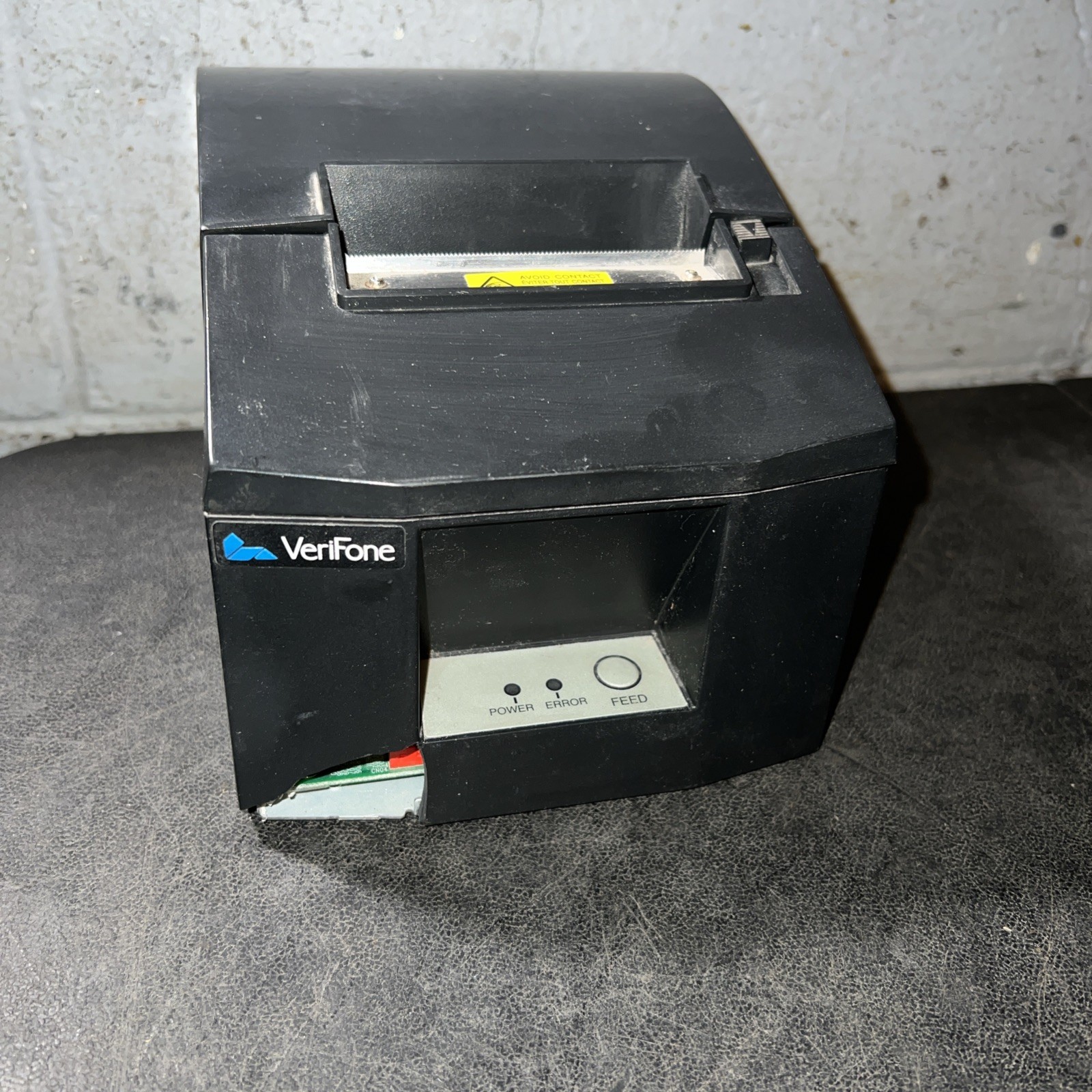 VERIFONE RUBY 55556-01-R THERMAL RECEIPT PRINTER ONLY ( SLIGHT DAMAGE )