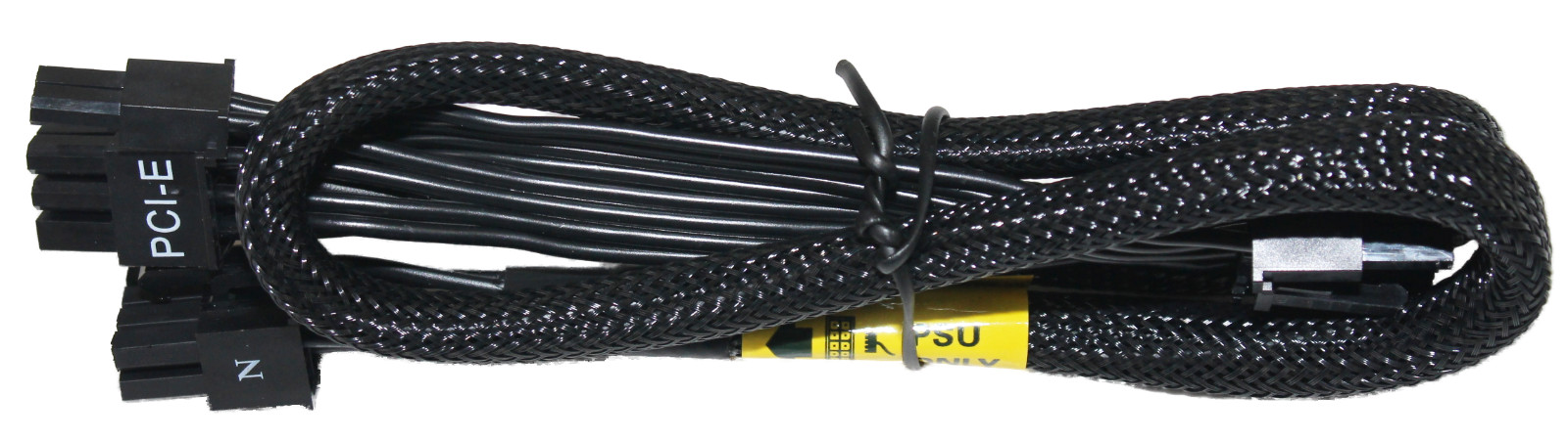 Universal 8-Pin Modular PSU to Dual 8-Pin (6+2) PCIe GPU Power Cable | 26 Inches