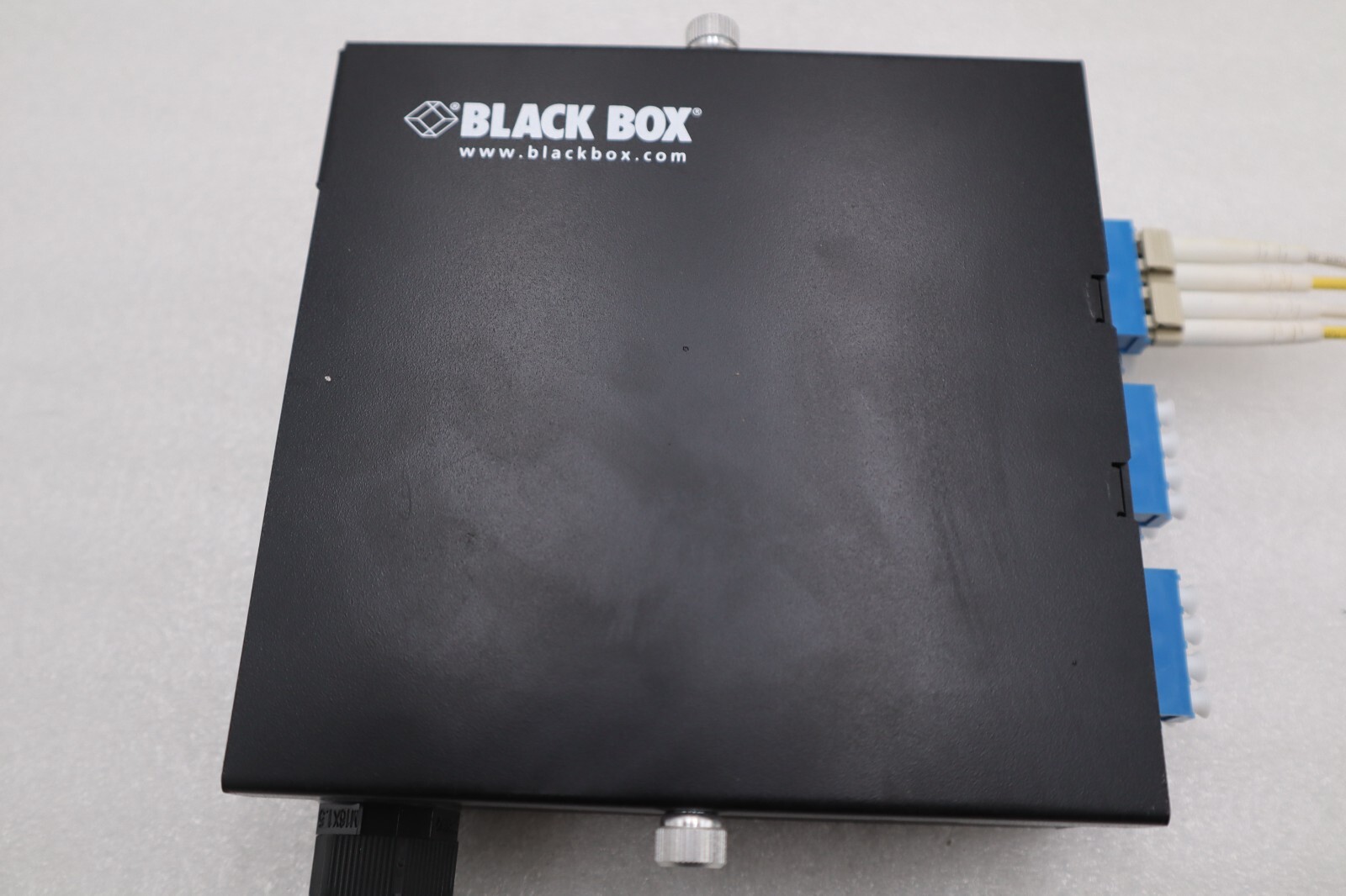 Black Box JPM398A JPM39 Series DIN Rail Mini Fiber Enclosure STOCK K-1118-A