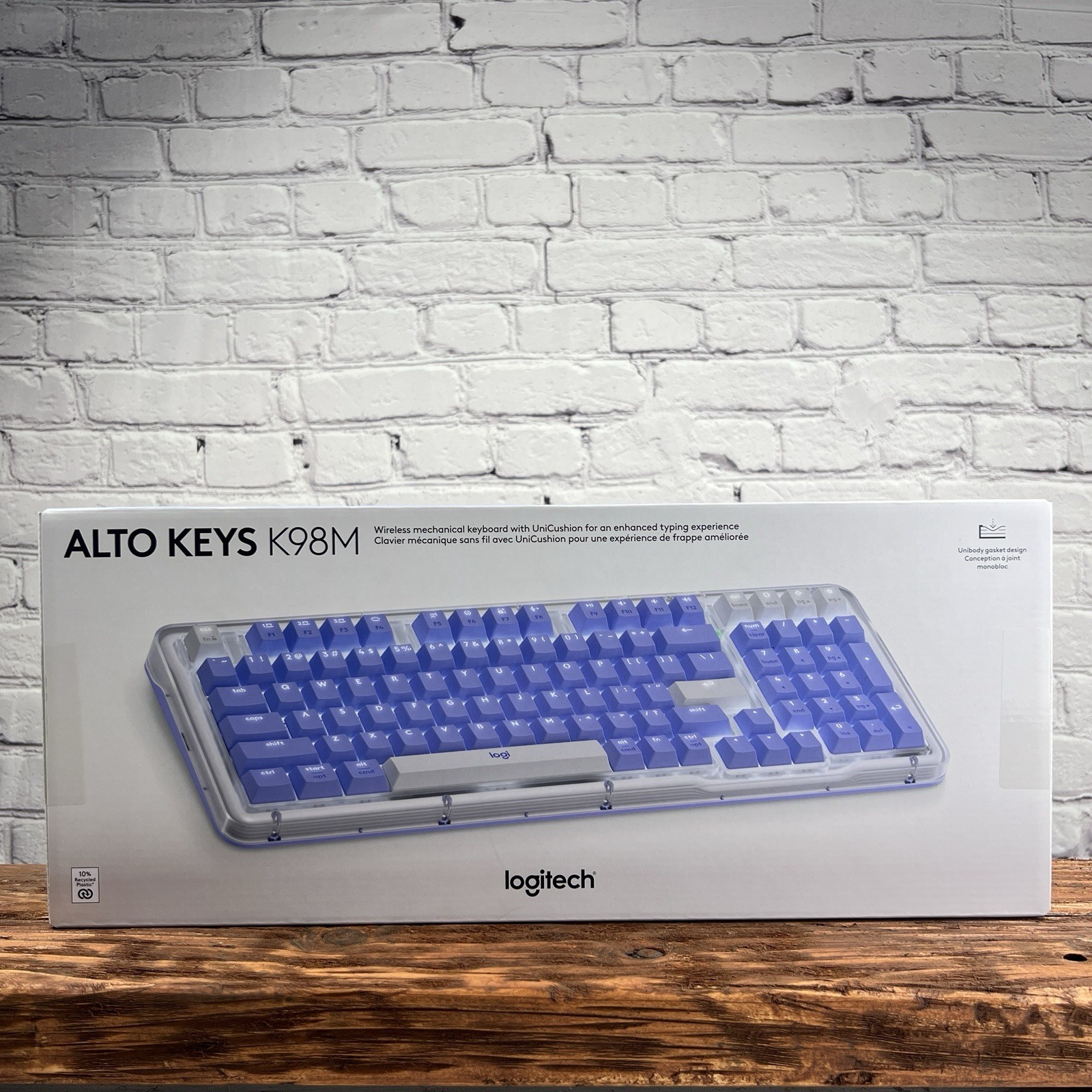 Logitech Alto Keys K98M Wireless Mechanical Keyboard, Lilac