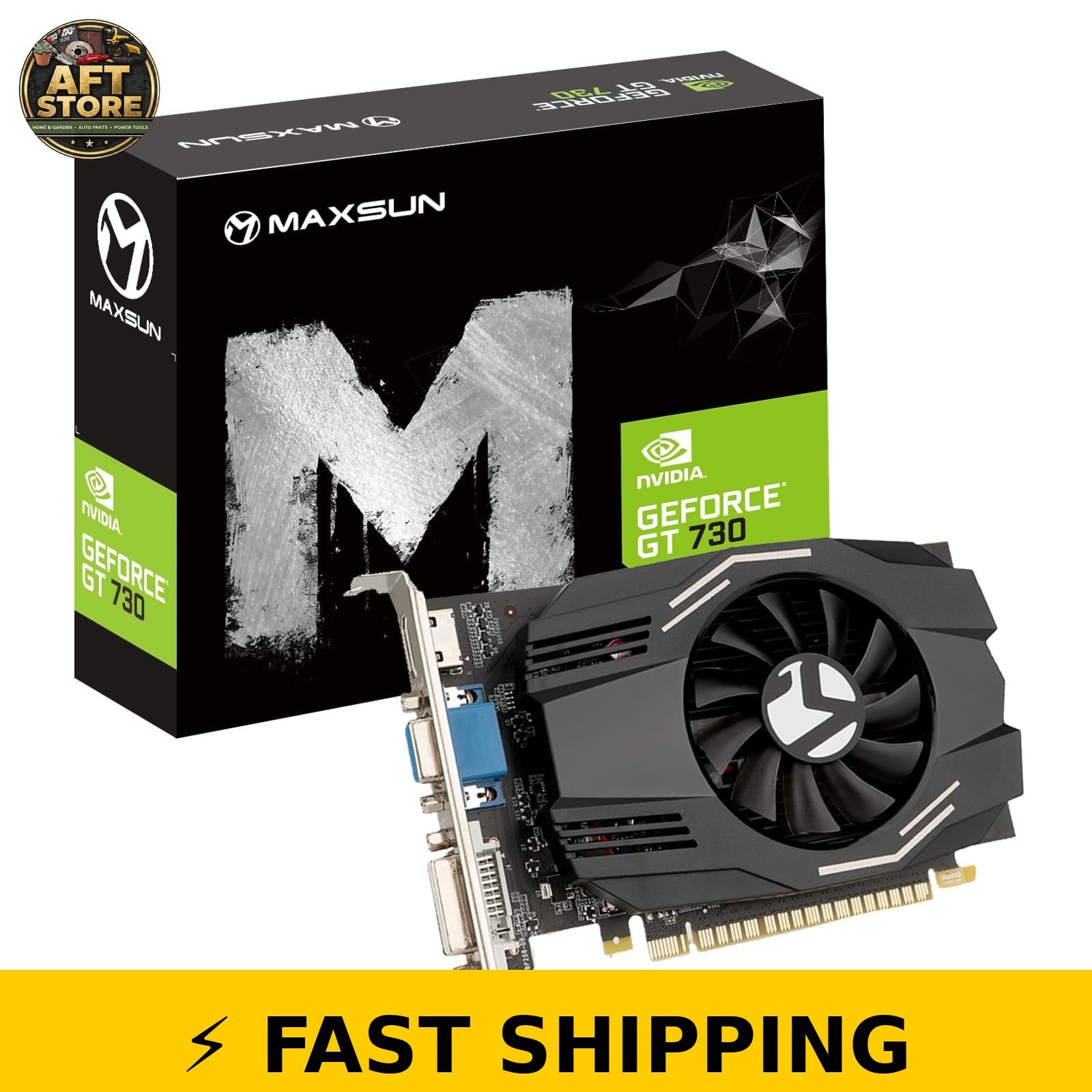 maxsun GeForce GT 730 4GB Graphics Card PCI Express ITX Design
