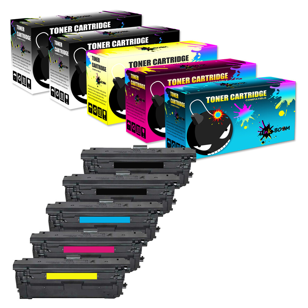 5 Toner replace for HP CF360A-3A 508A Color LaserJet Enterprise M553n M553X