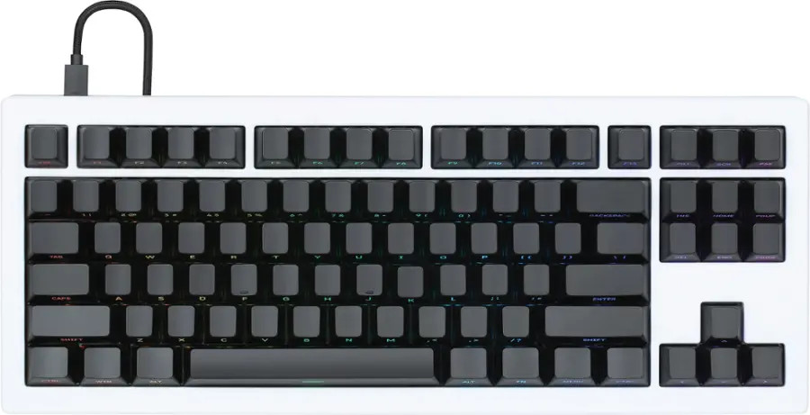DROP CSTM80 RGB TKL Wired Mechanical Gaming Keyboard - White