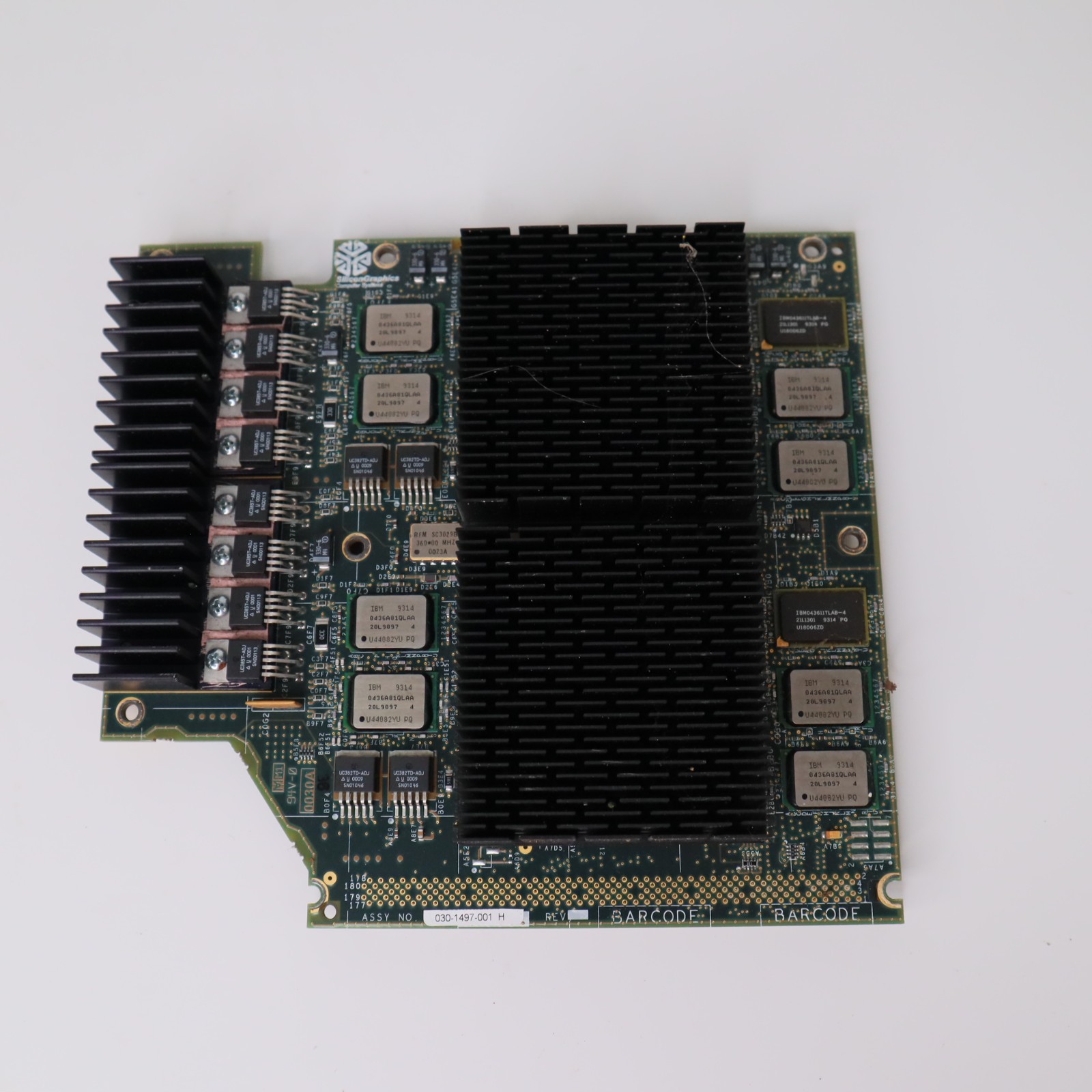SGI Origin 200 Dual R12000 CPU Board 360MHz 4MB 030-1497-001 Rev H MIPS R12K