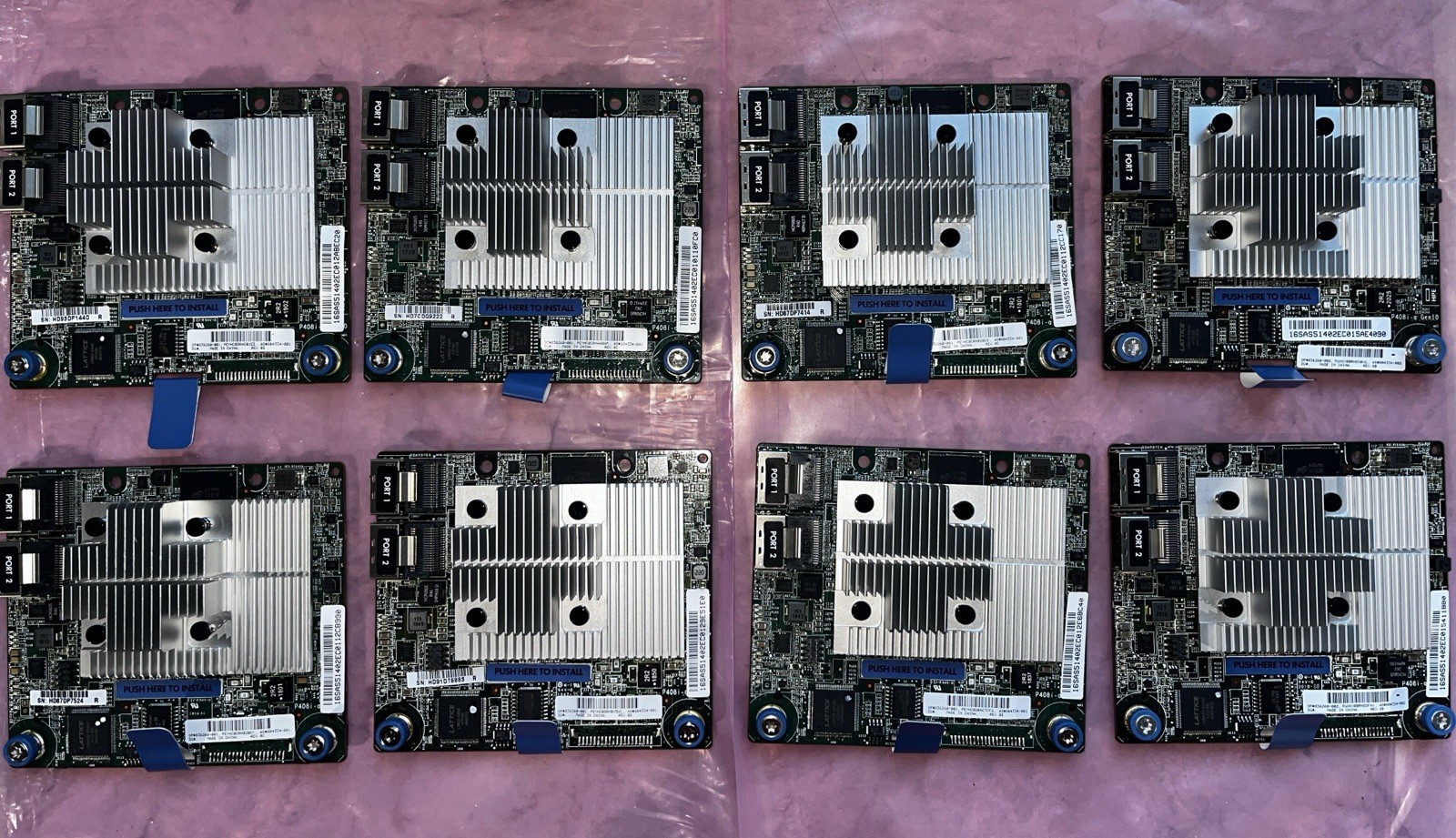 HPE Smart Array P408i-a G10 RAID Controller #804334 #836260 Lot of 8 All Turn On