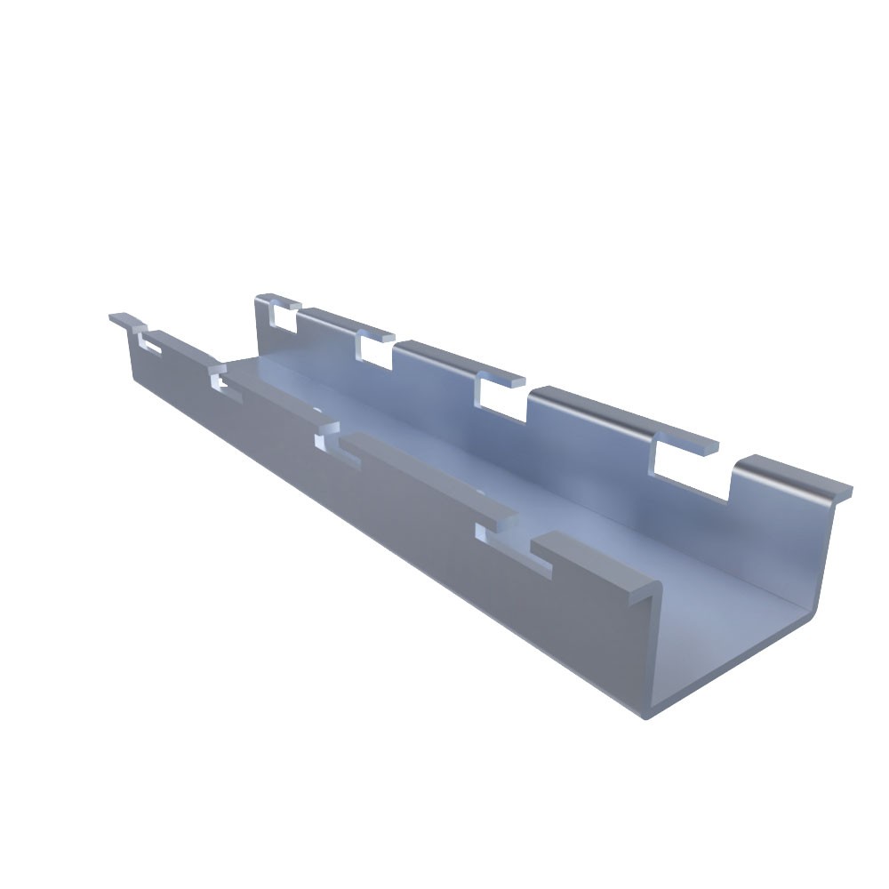 NavePoint Electro Zinc Plated 8" Ceiling Hanging Bar - 4 Pack