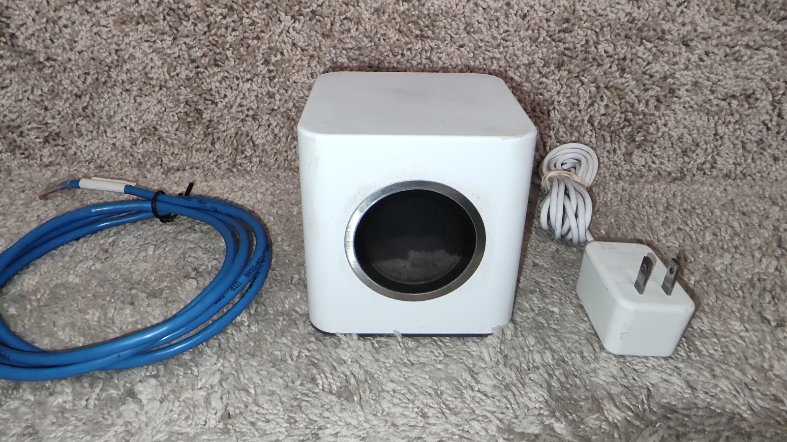 AmpliFi AFI-R Dual-Band Wi-Fi Router White 1750Mbps 4-Port Gigabit**Read* Works