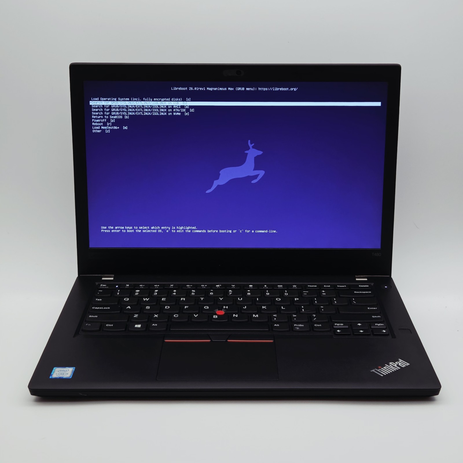 ThinkPad T480 - Libreboot (Coreboot), 16GB RAM, 256GB NVMe (970 EVO),  61++ BAT